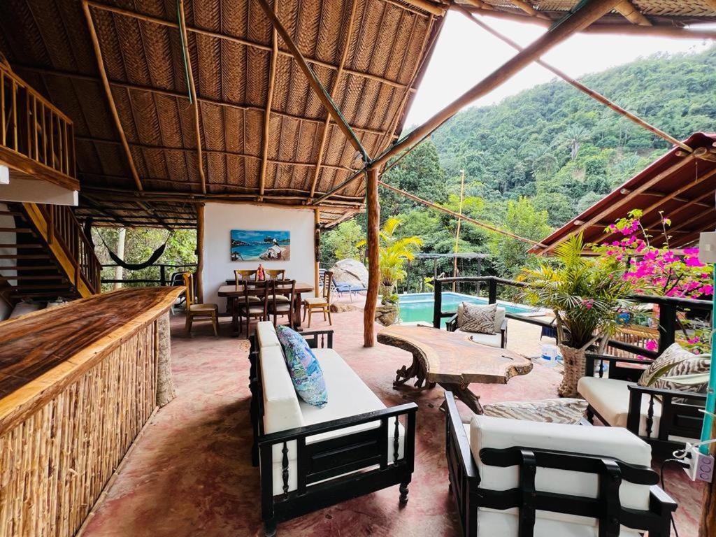 Minca Cabana La Roca Santa Marta  Eksteriør bilde