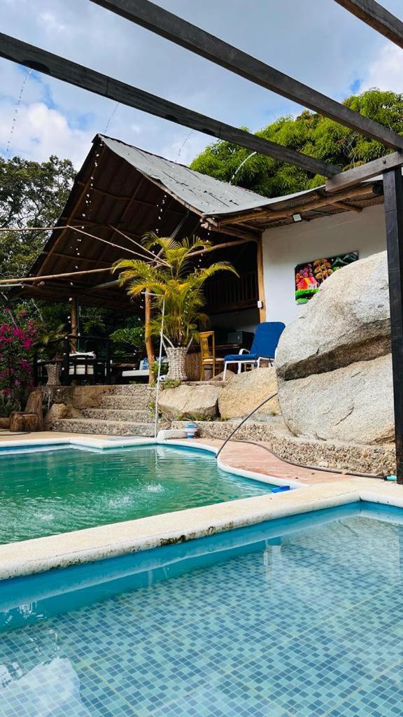 Minca Cabana La Roca Santa Marta  Eksteriør bilde